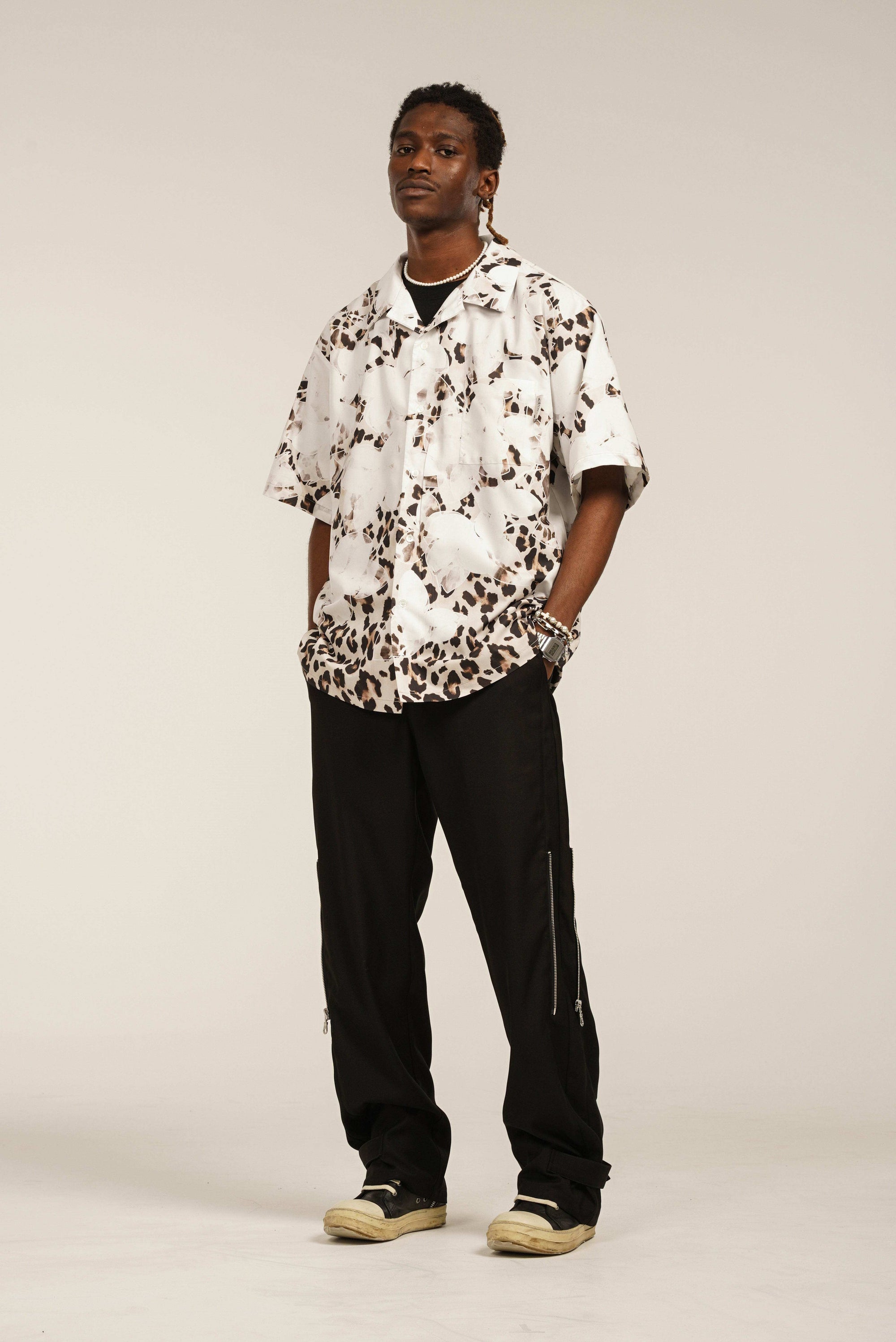 Leopard Cloud Camp Shirt - Empty Reference