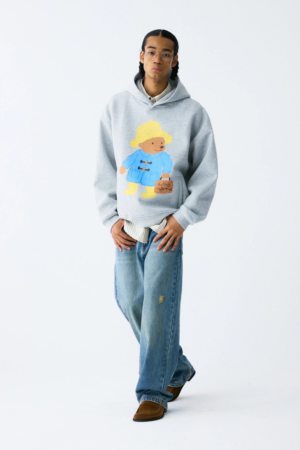 Raincoat Bear Hoodie