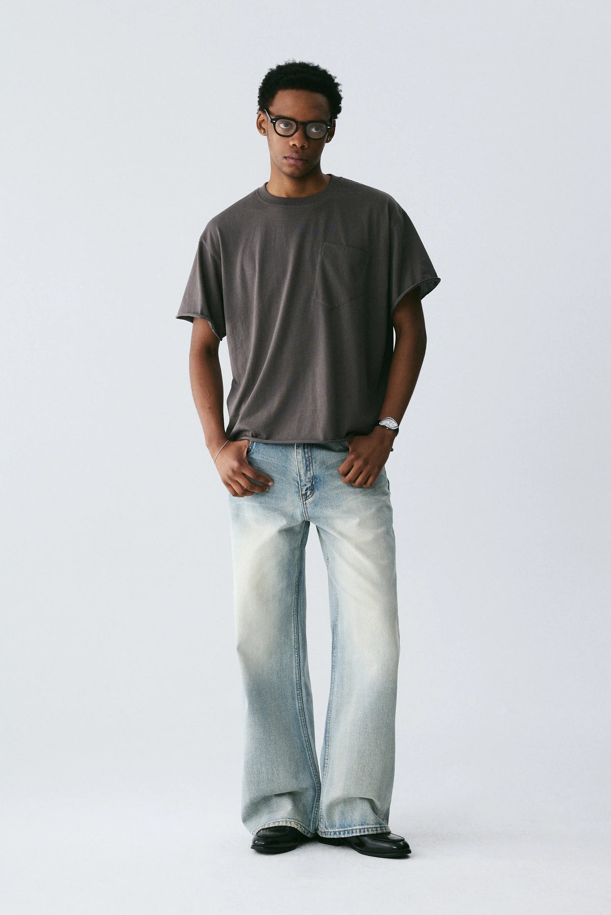 Asymmetric Pocket Tee