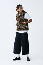 Leopard Terry Vest