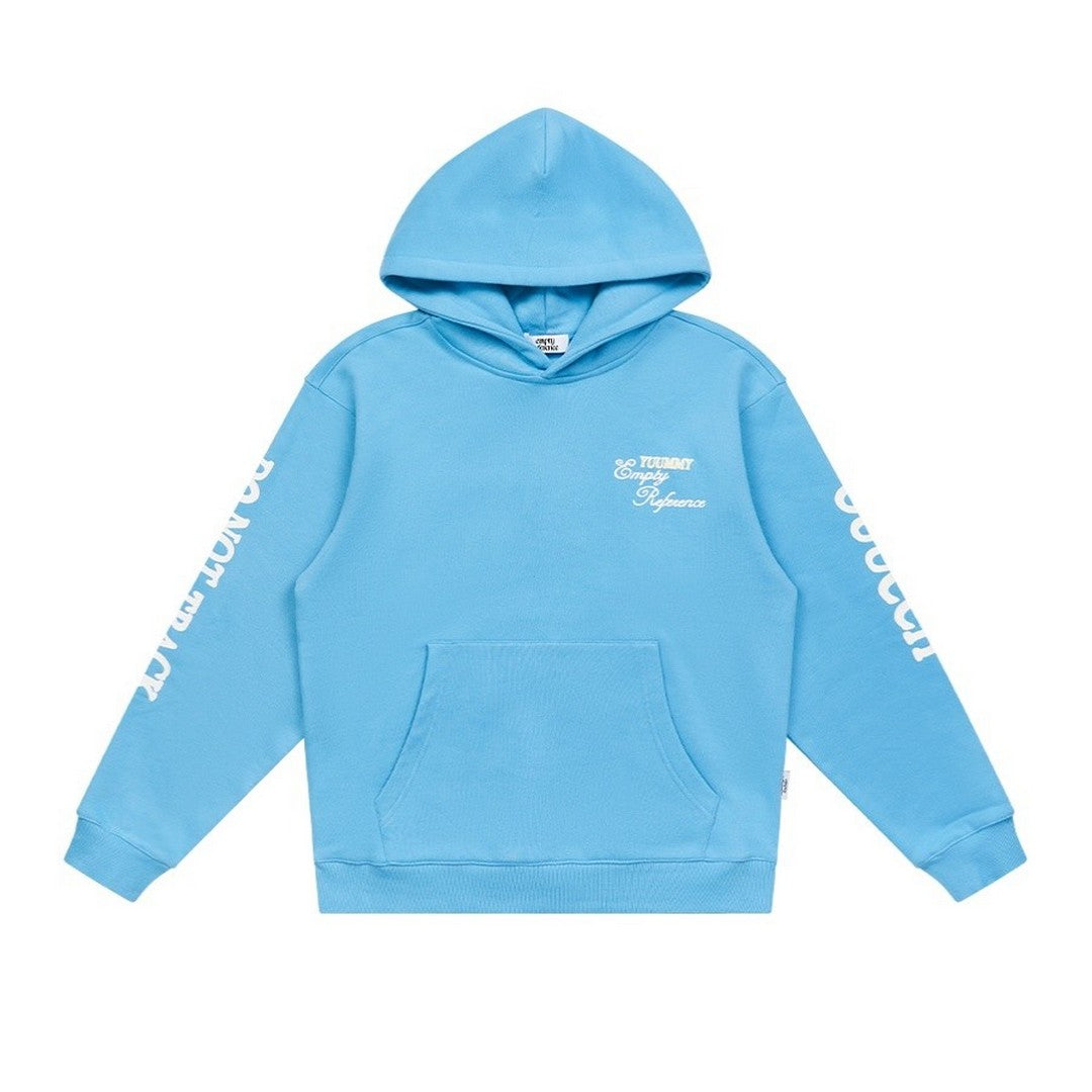 Script Logo Sleeve Print Hoodie