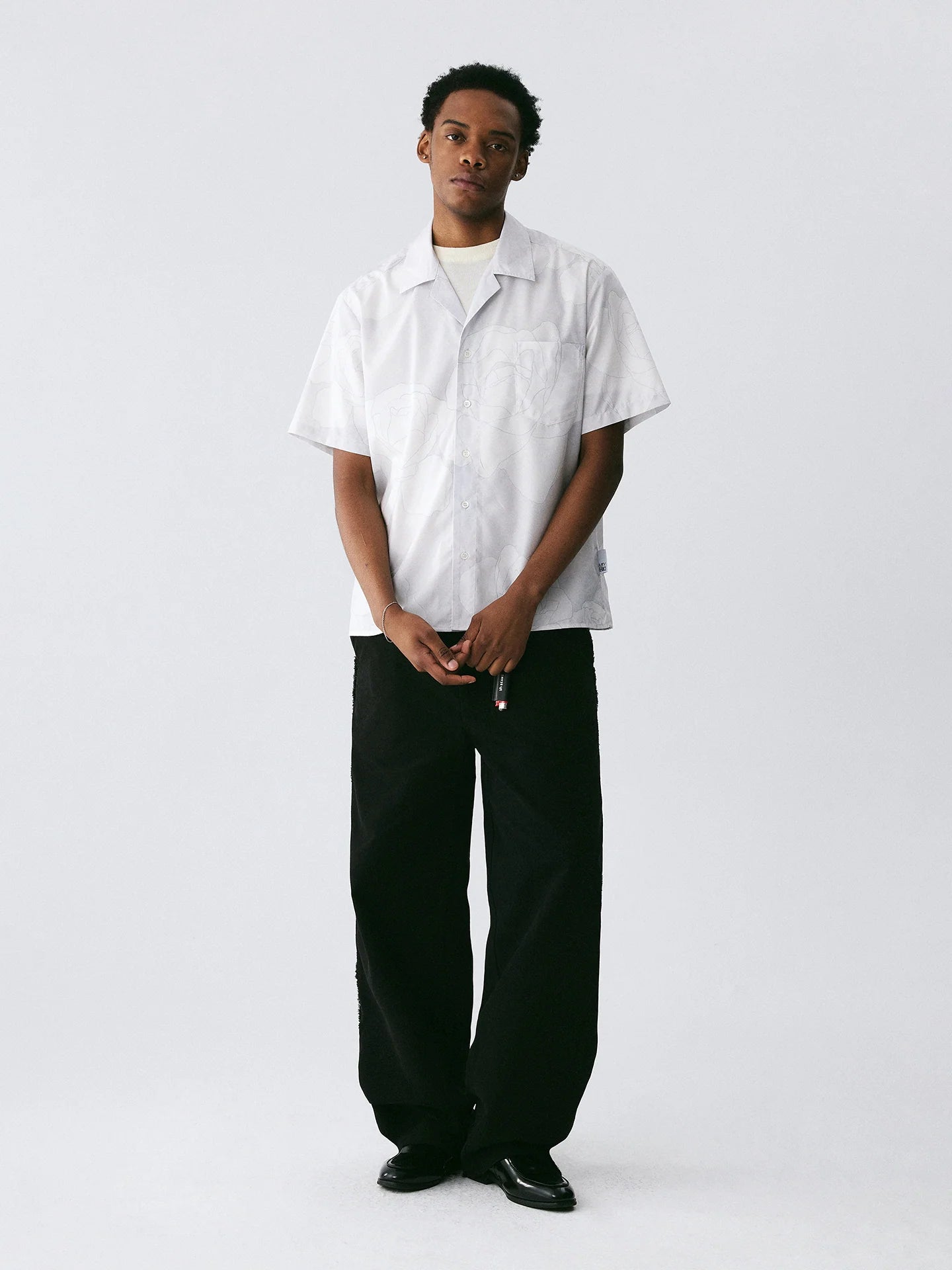 The Quiet Bloom Shirt - Where Romance Meets Simplicity