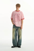 Angel Patchwork Graphic Tee