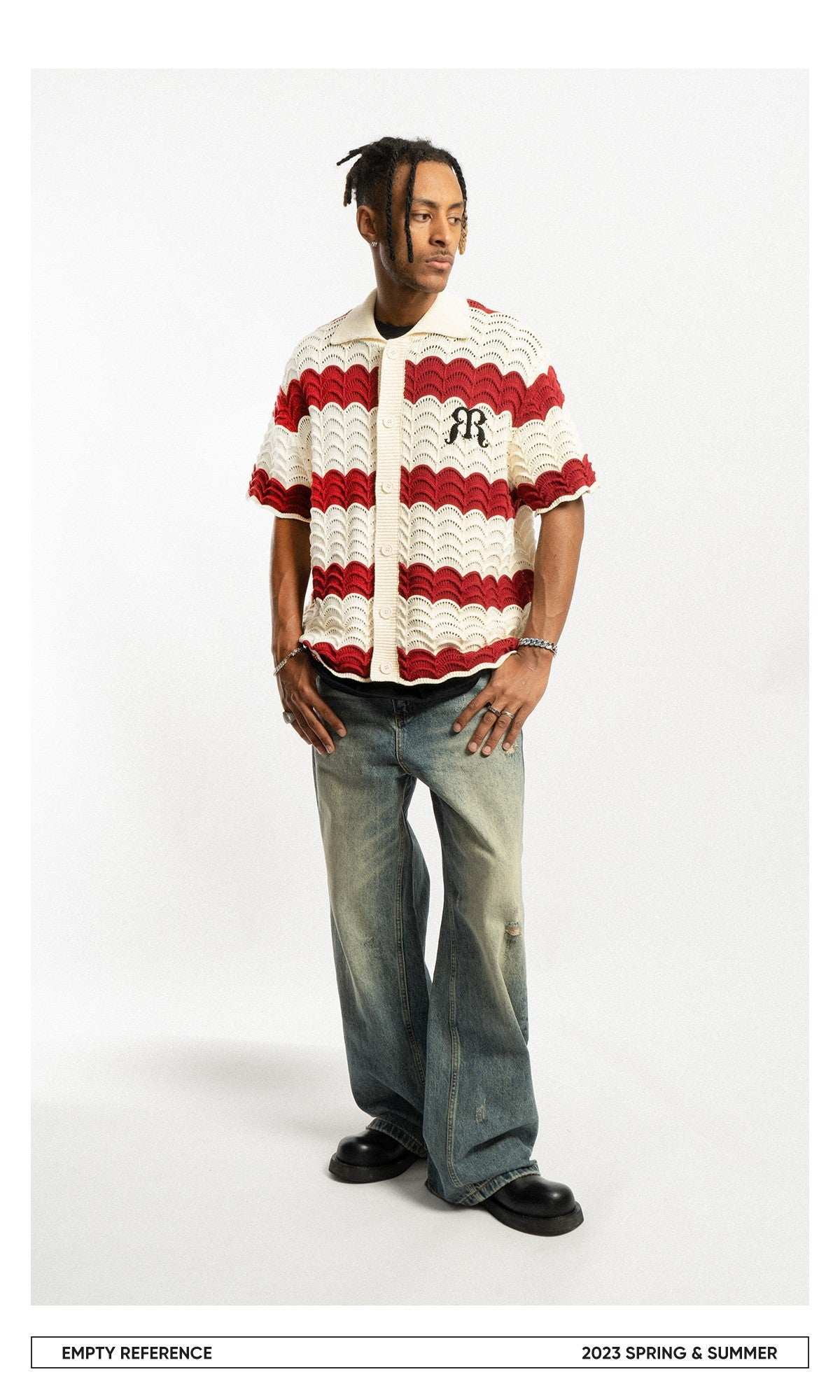 Wavy Weave Textured Shirt - Empty Reference