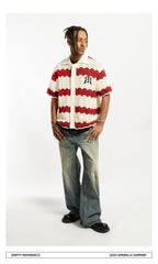Wavy Weave Textured Shirt