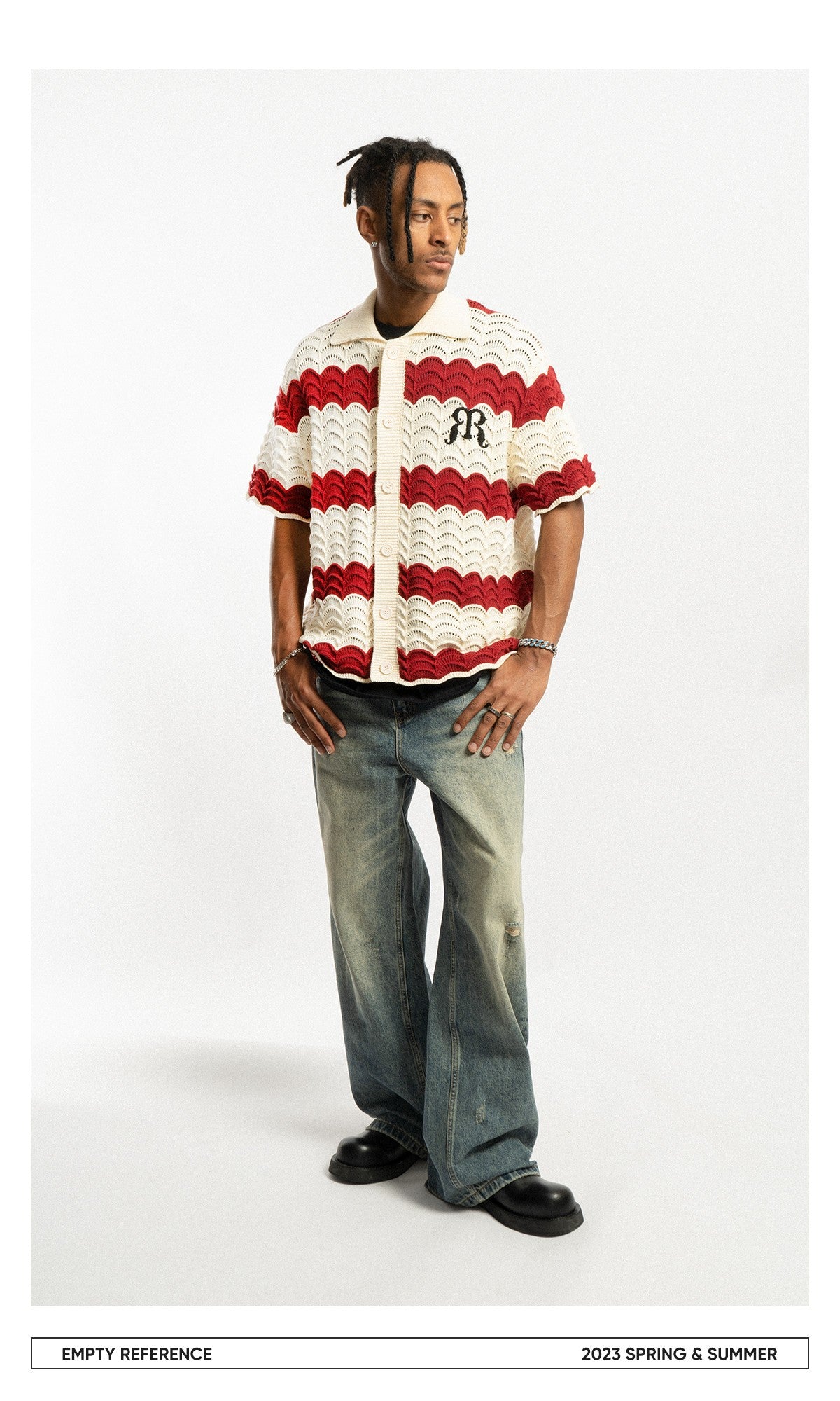 Wavy Weave Textured Shirt