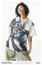 Sketch Flower Graphic Shirt