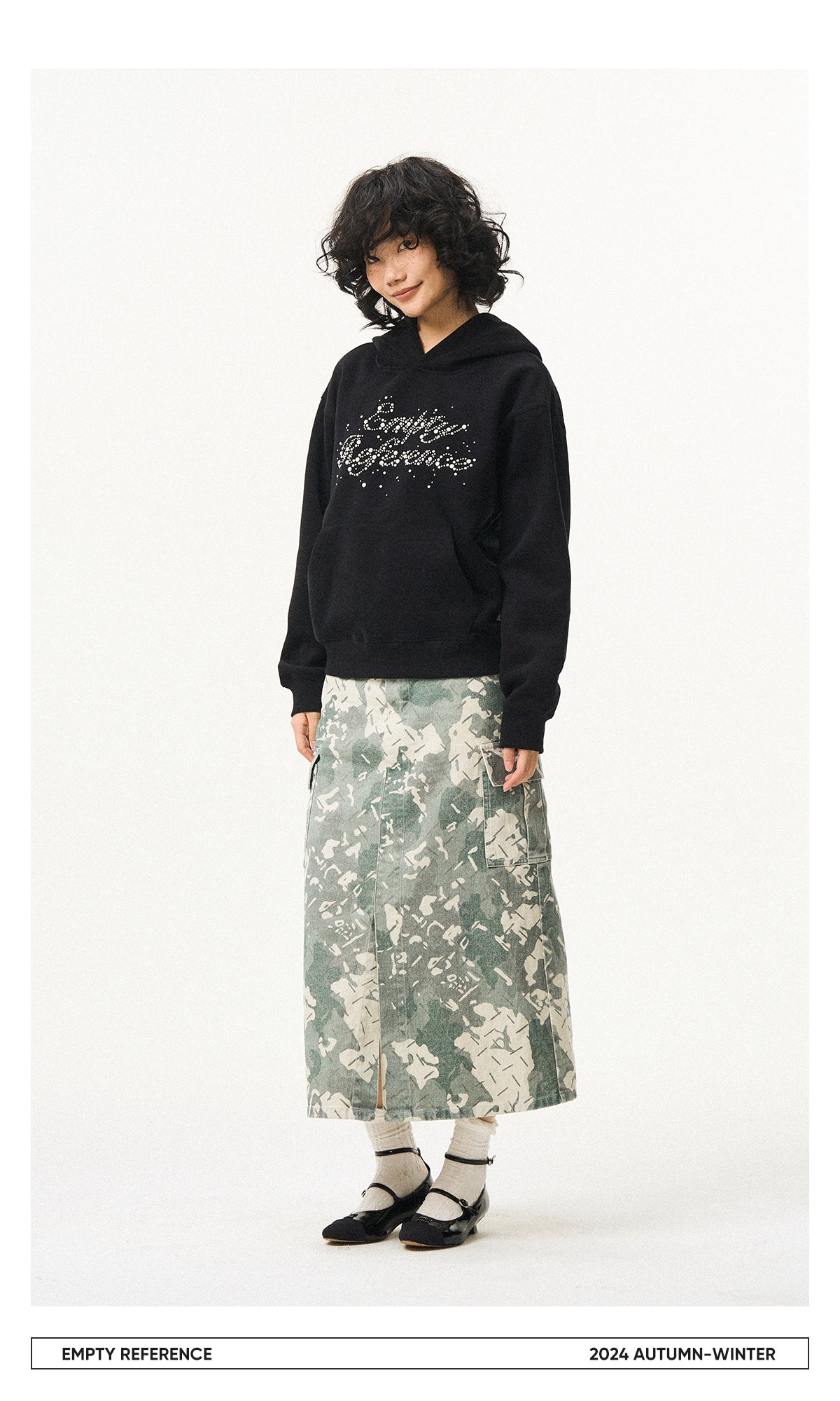 Pearl Studded Logo Sweatshirt