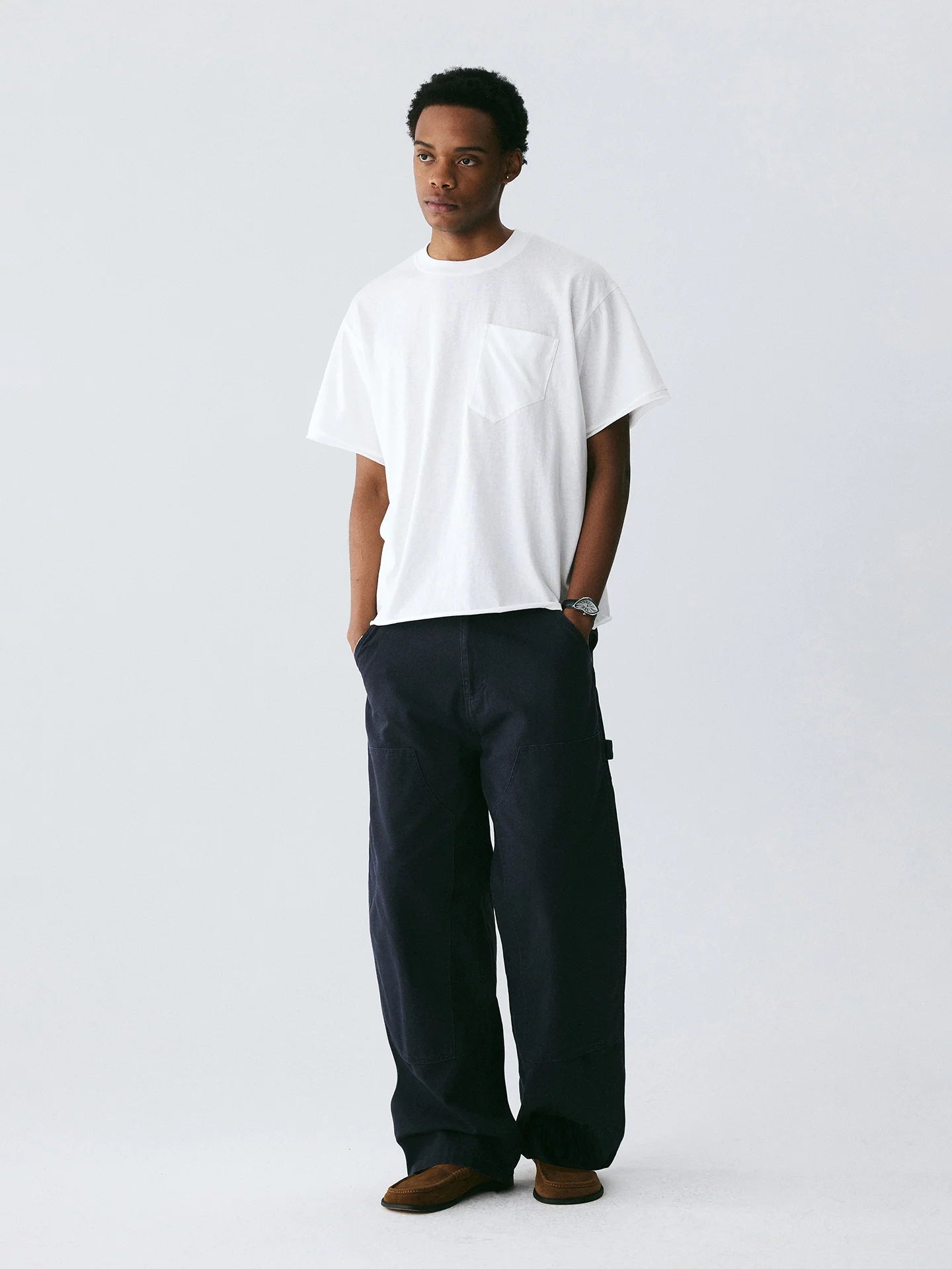 The Archive Utility Trouser - Heavyweight Pique with Custom Hardware & Washed Finish