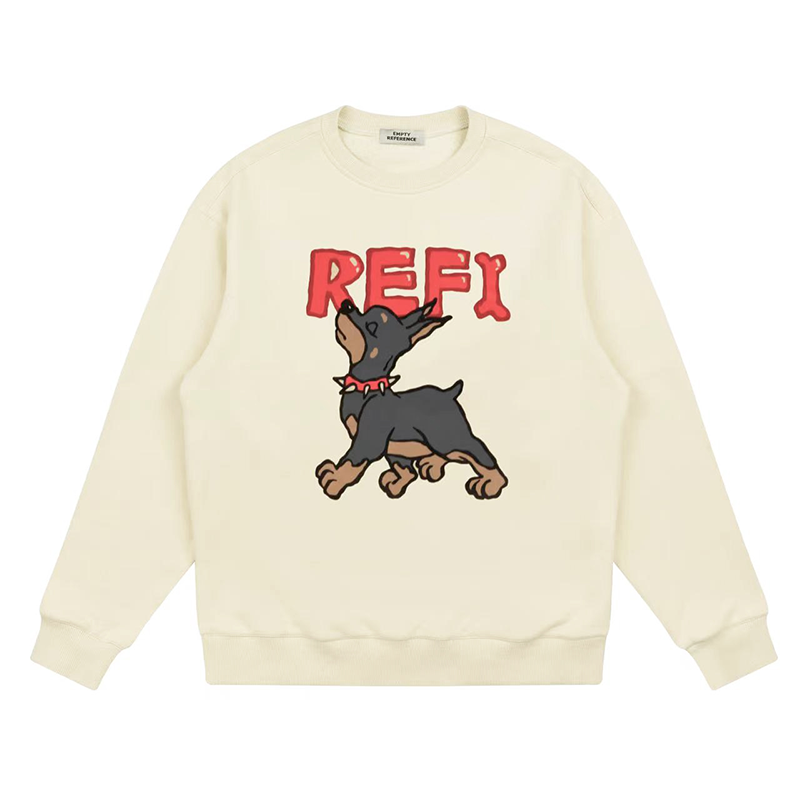 Doberman Graphic Crewneck Sweatshirt