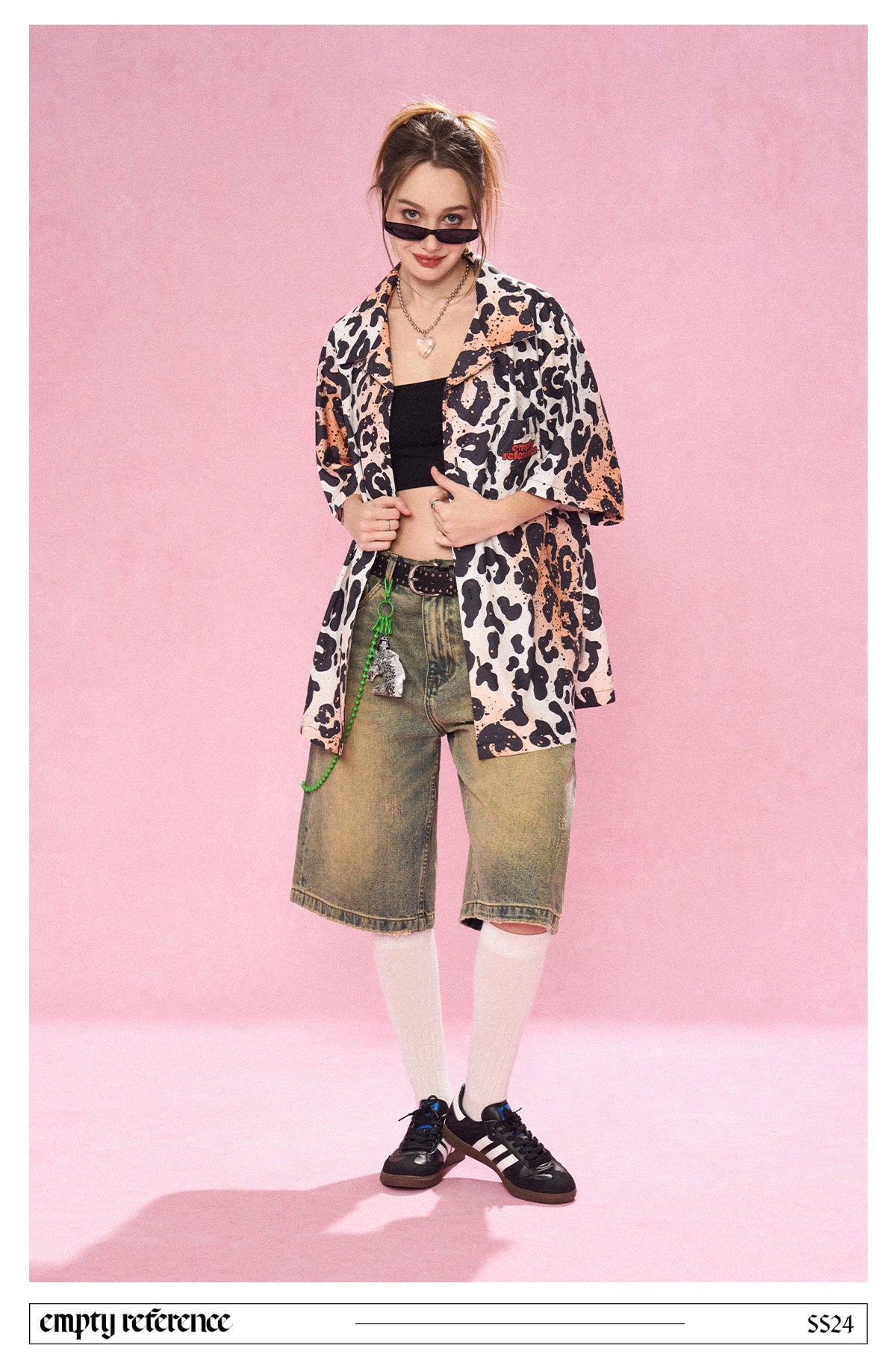 Gradient Leopard Shirt