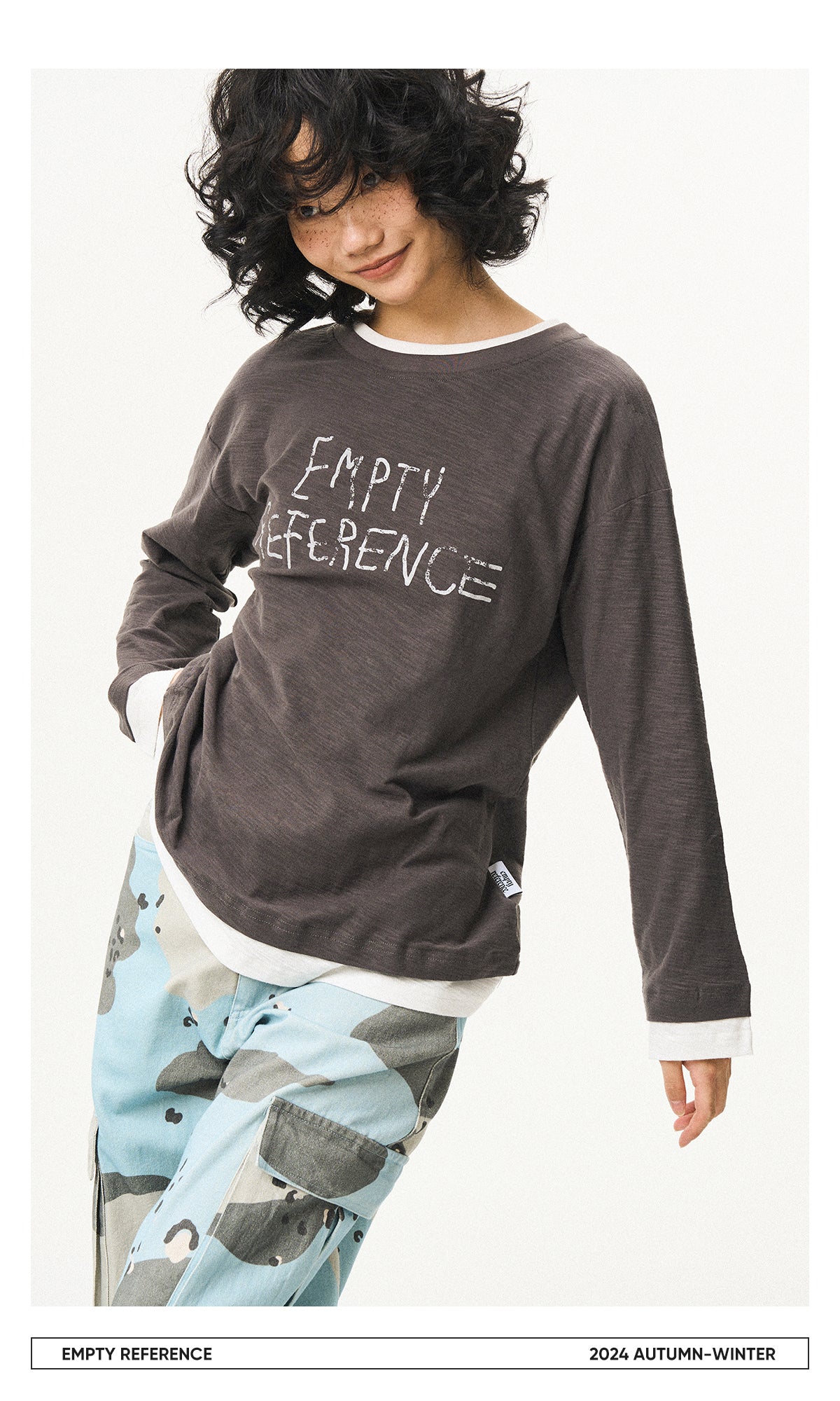 Layered Look Print Shirt