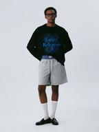 Empty Reference Firework Graphic Long Sleeve Tee | Original Artwork Top