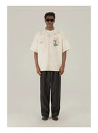 Floral Cotton Graphic Shirt - Empty Reference