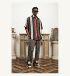 Red Green Stripe Shirt