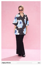 Hand-Drawn Rose Graphic Shirt