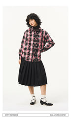 Gingham Fungi Lace Shirt