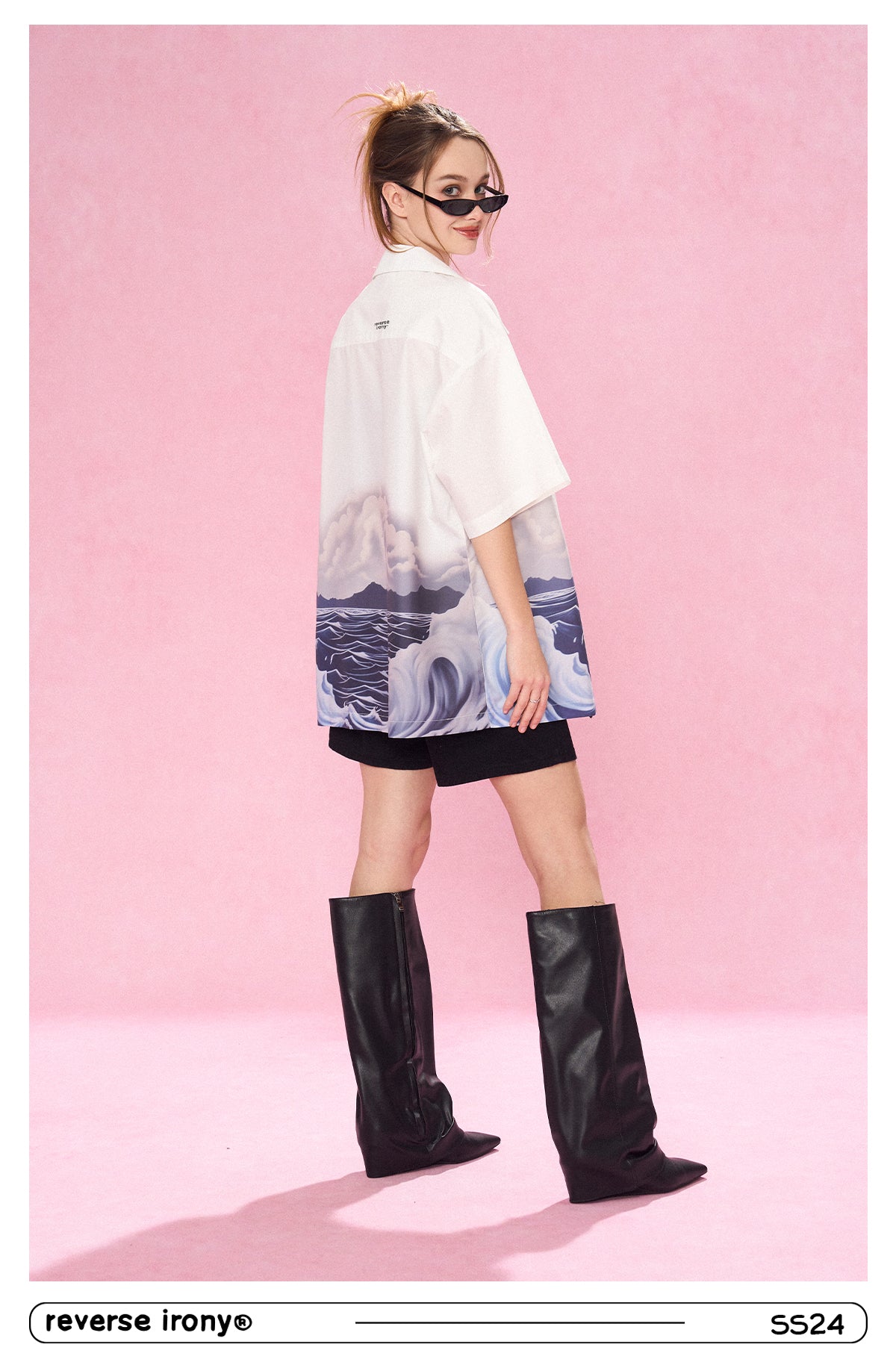 Poseidon Graphic Camp Shirt