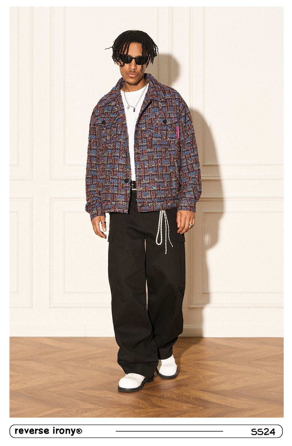 Unisex Tweed Jacket - Empty Reference