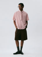 The Washed Utility Short - Garment-Dyed Twill with Custom Hardware & Faded Seams