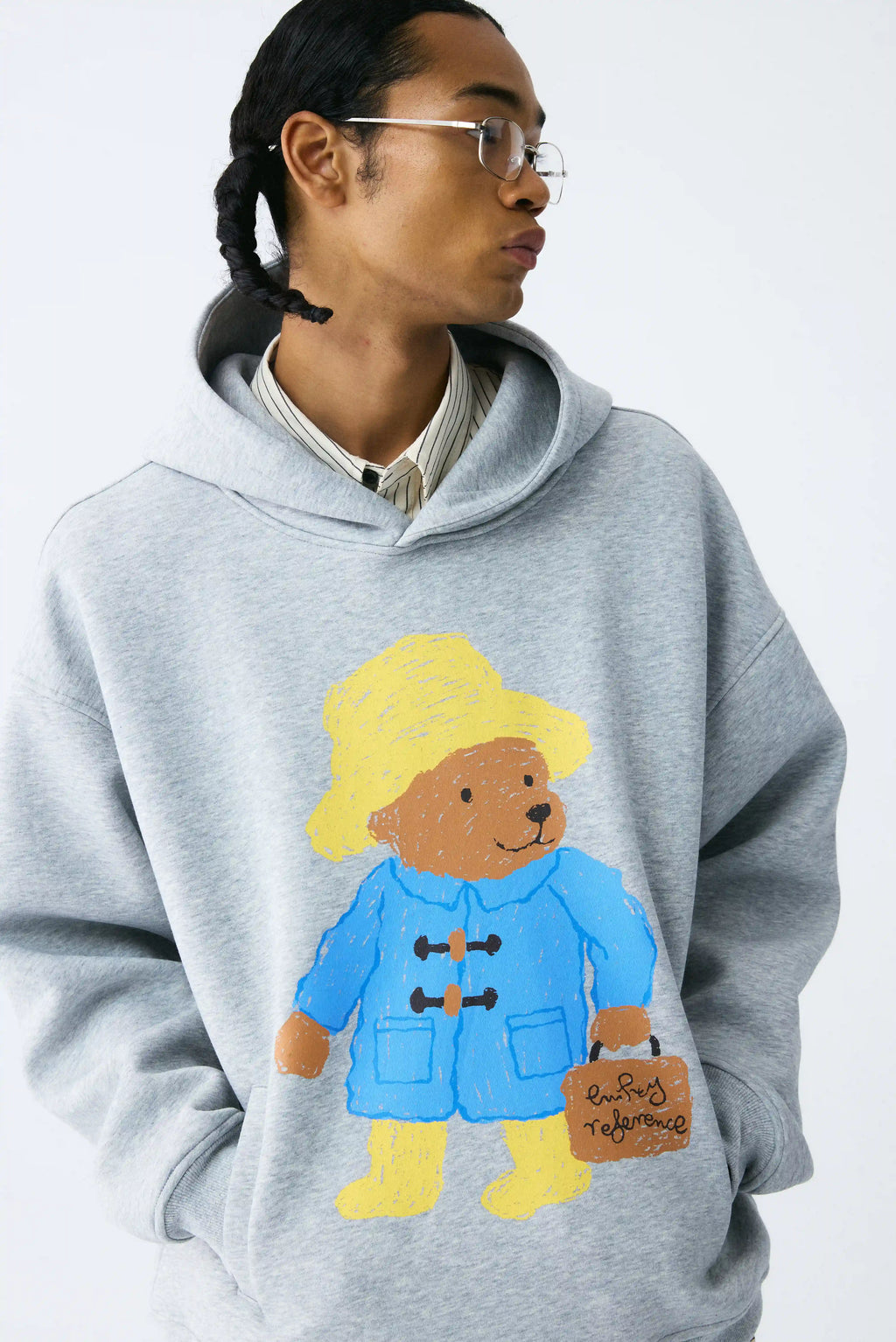 Raincoat Bear Hoodie