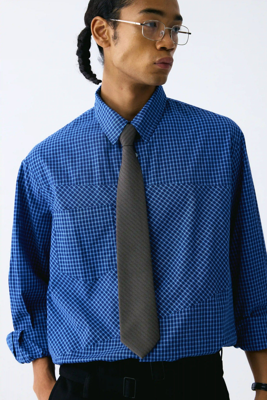 Oblique Check Shirt