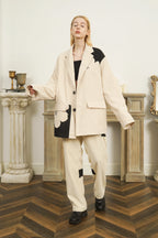 Floral Corduroy Blazer