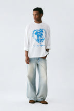 Dog Illustration Long Sleeve Tee