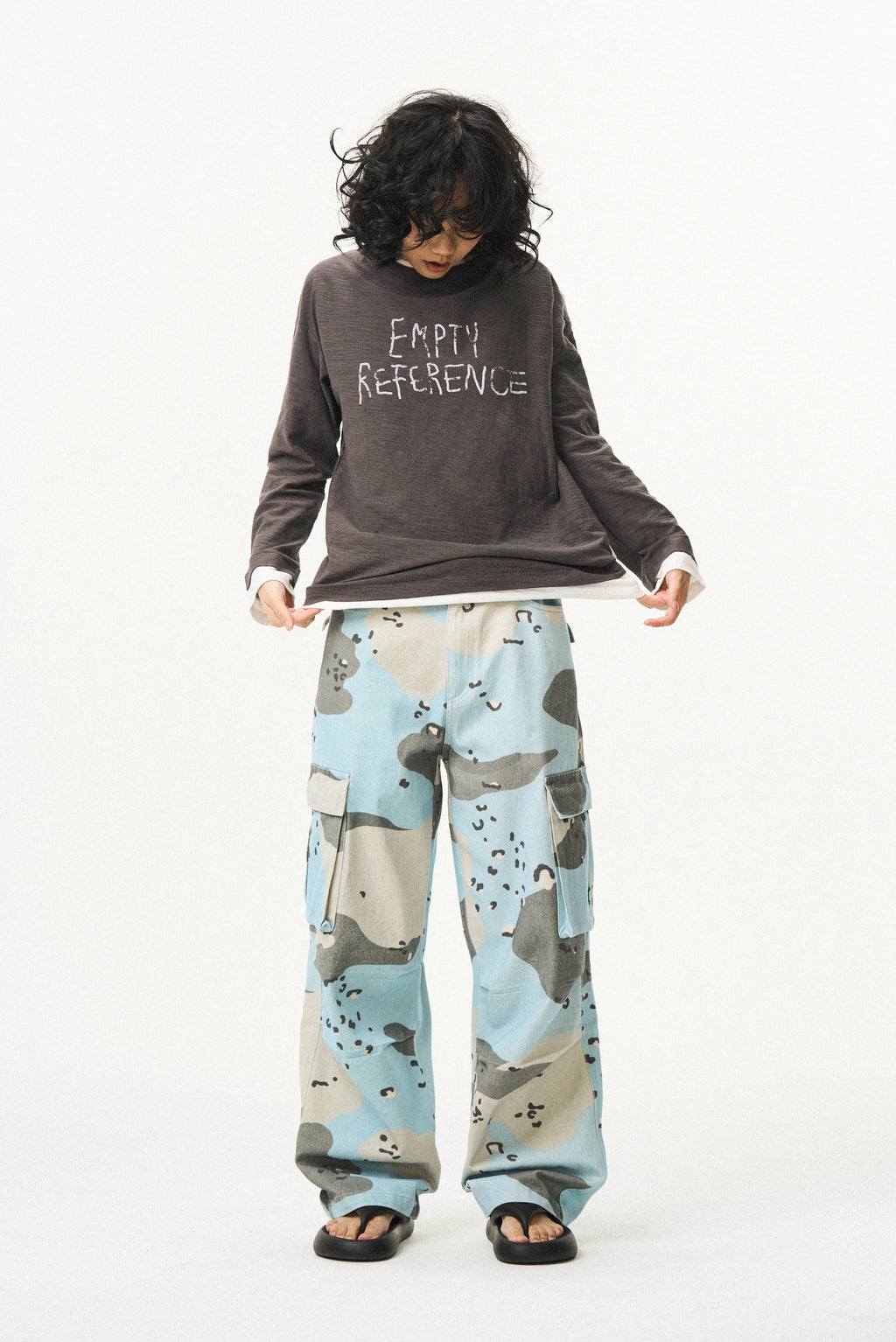 Layered Look Print Shirt