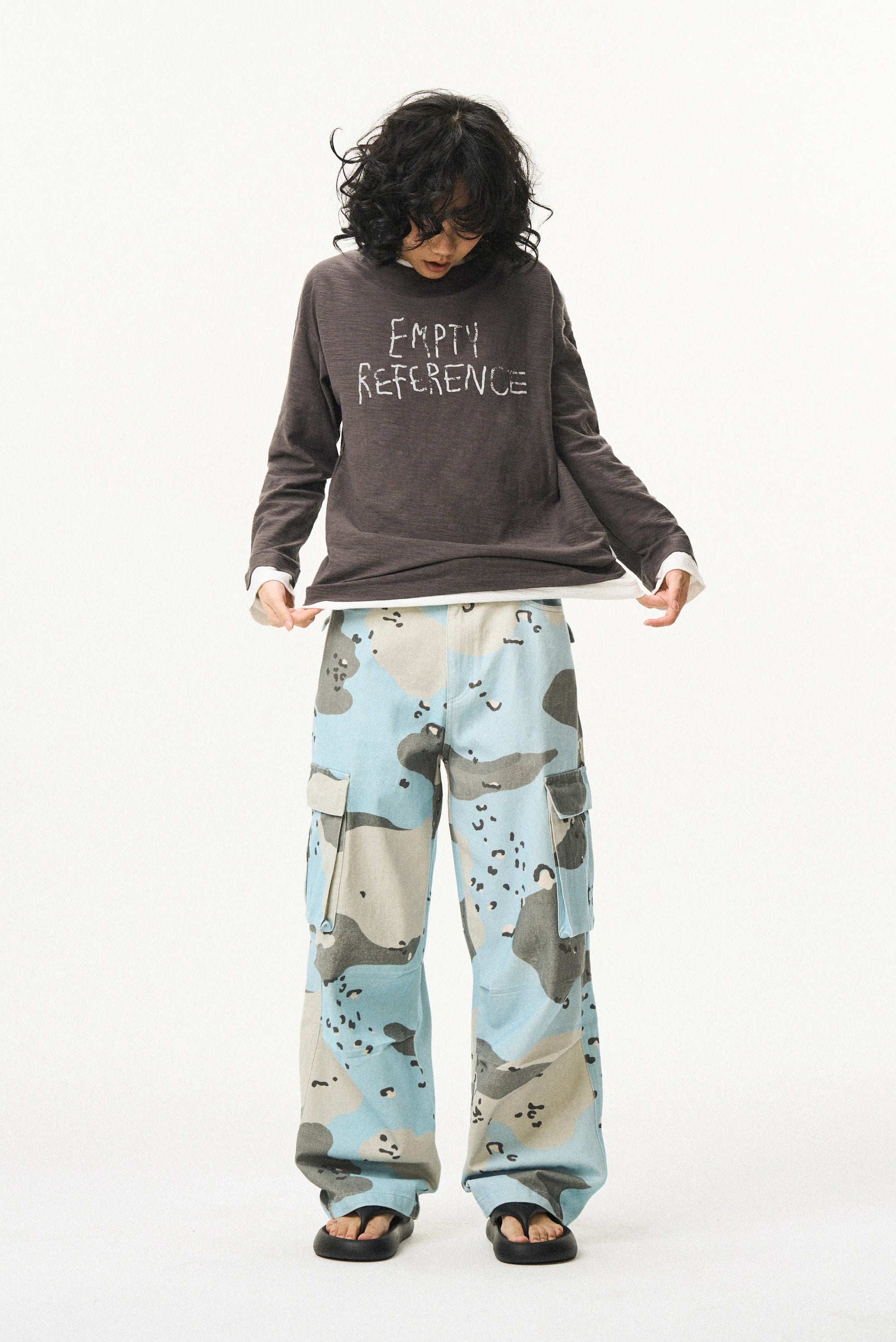 Layered Look Print Shirt