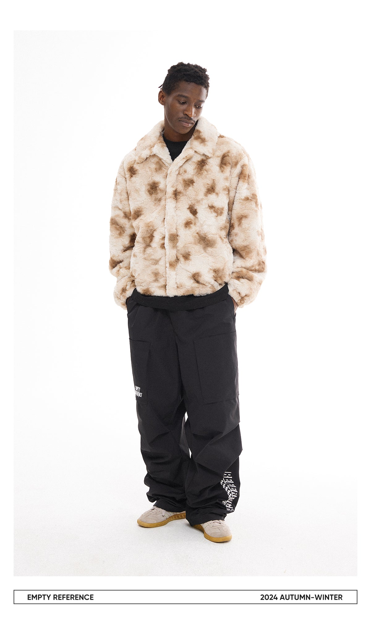 Blended Faux Fur Jacket