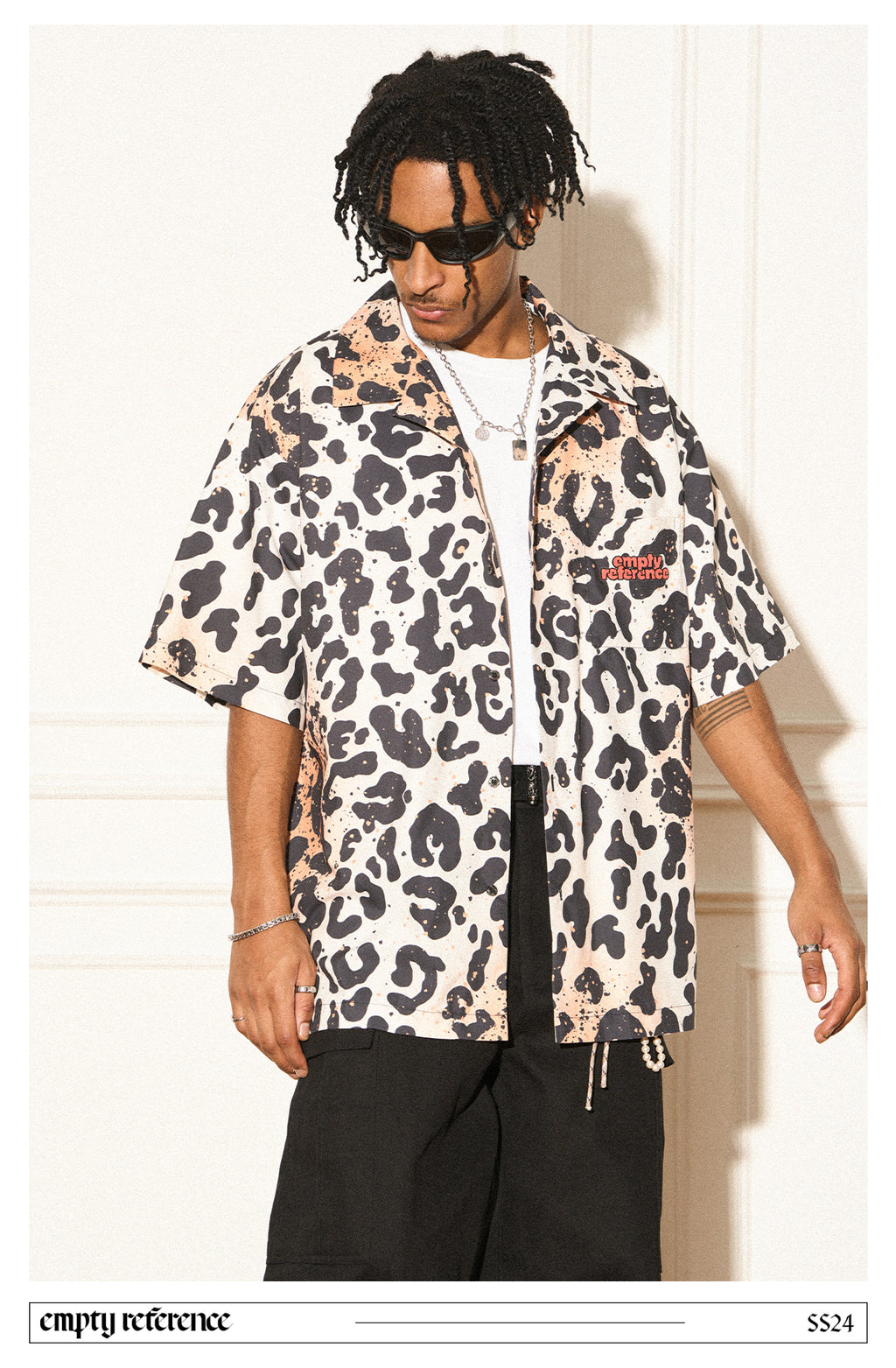 Gradient Leopard Shirt