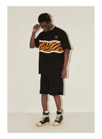 Tiger Patchwork Graphic Tee
