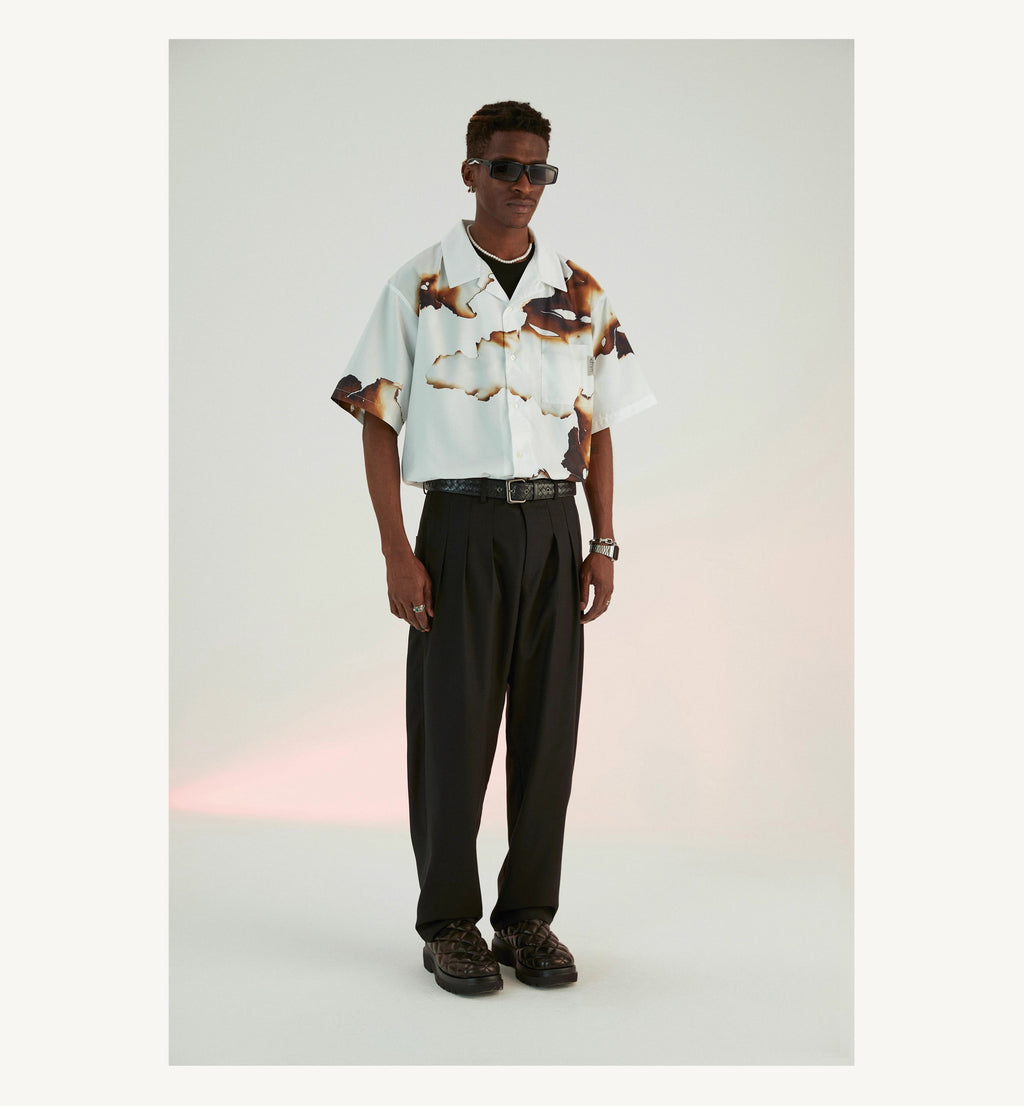 Ash Tone Graphic Shirt