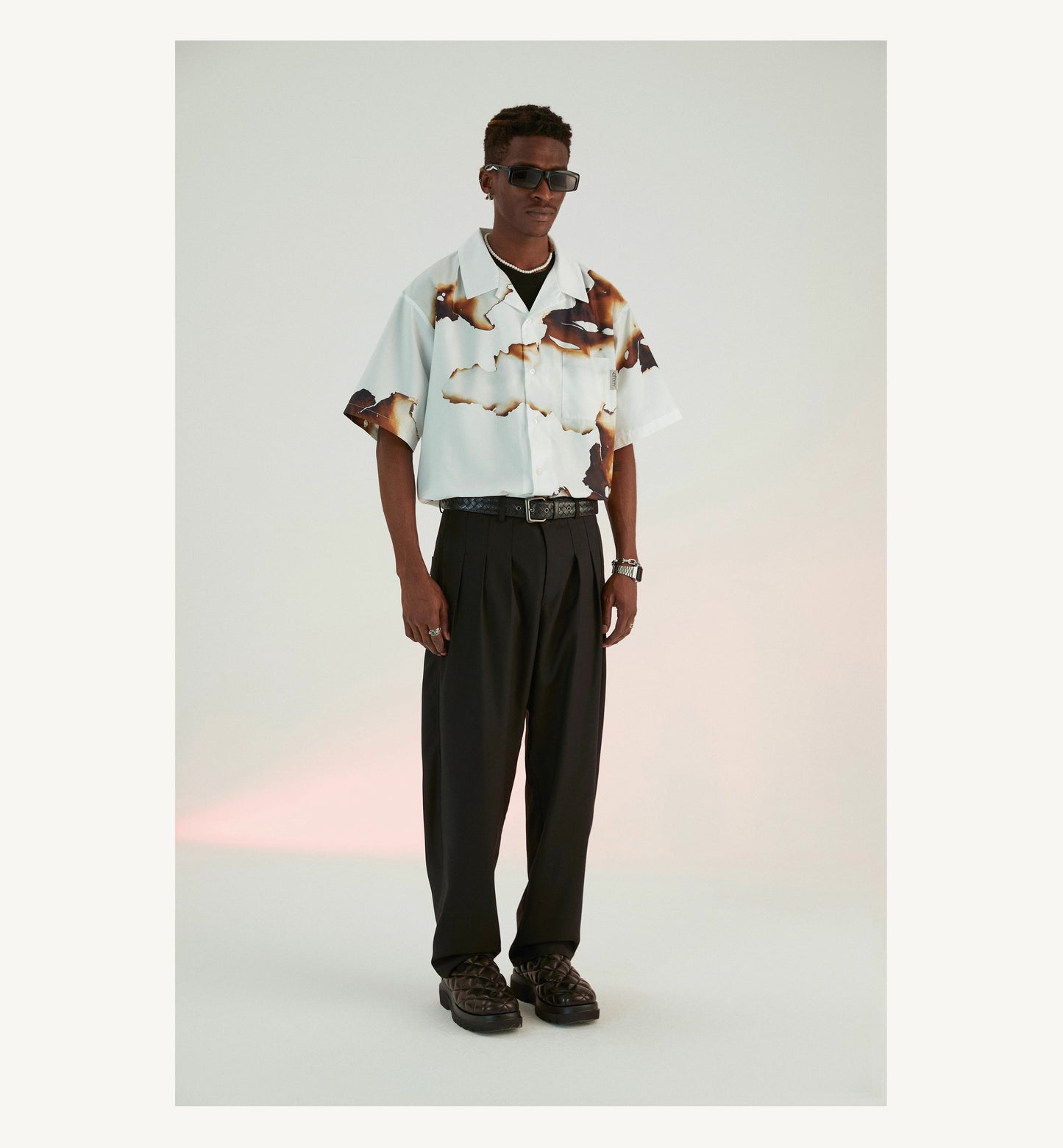 Ash Tone Graphic Shirt
