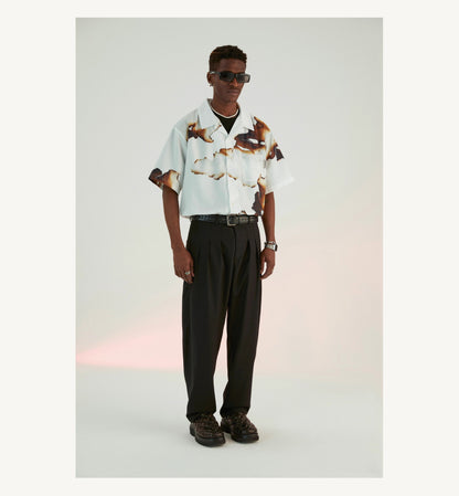 Ash Tone Graphic Shirt