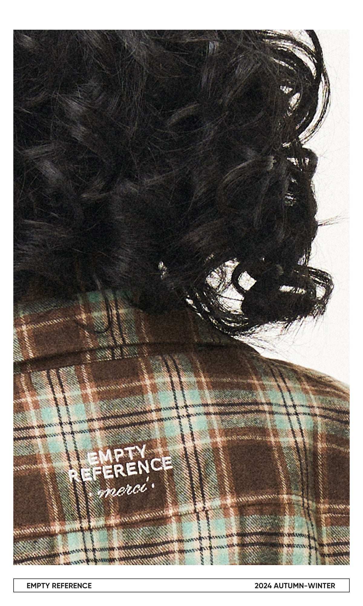 Grid Print Graphic Shirt - Empty Reference