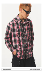 Gingham Fungi Lace Shirt