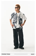 Sketch Flower Graphic Shirt