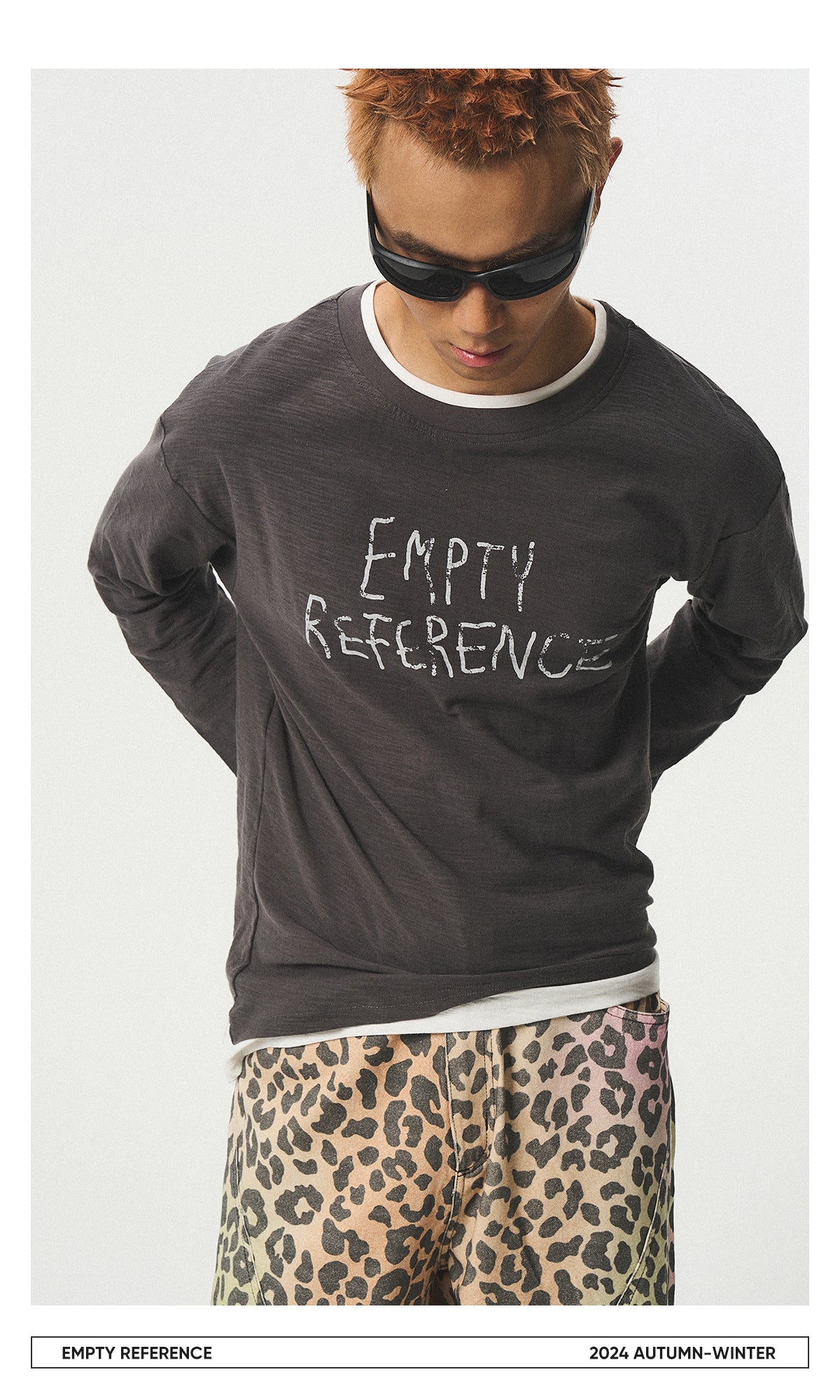 Layered Look Print Shirt
