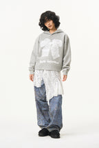 Lace Bow Graphic Sweatshirt