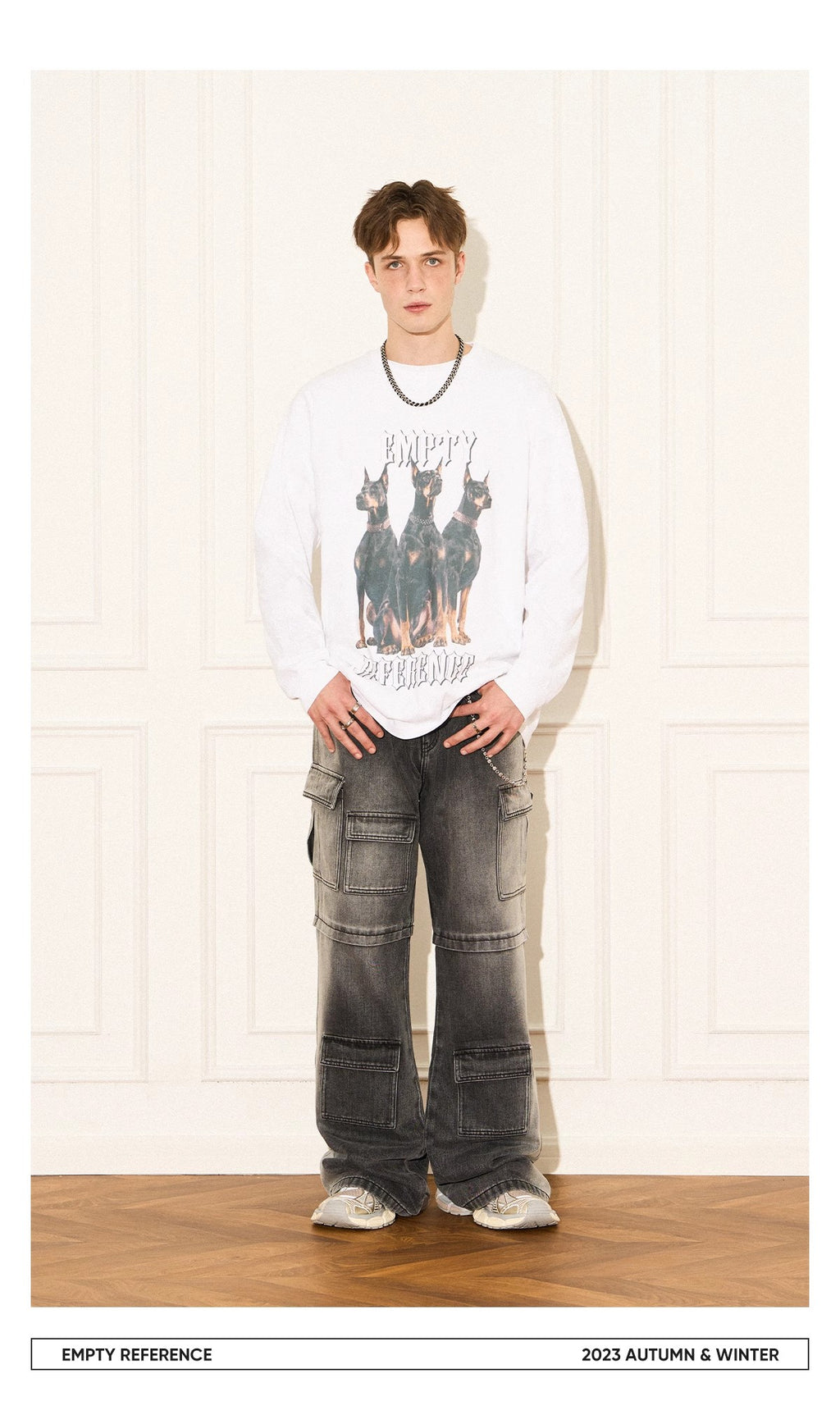 Doberman Print Tee