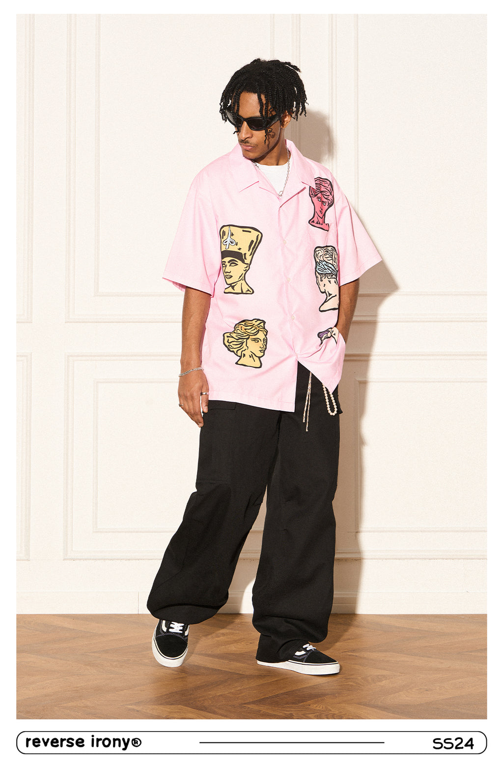 Roman Bust Graphic Shirt
