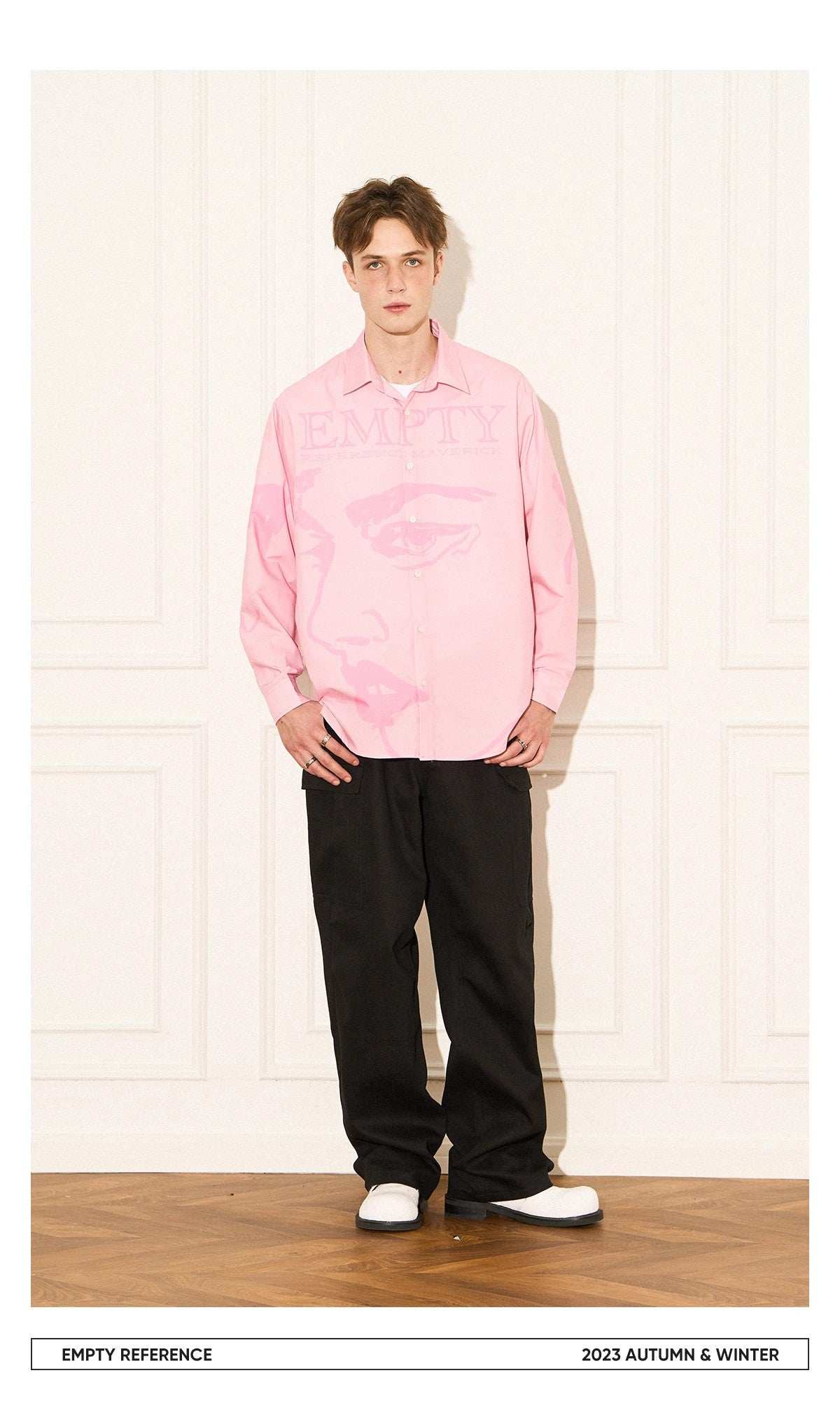 Sketch Portrait Graphic Shirt - Empty Reference