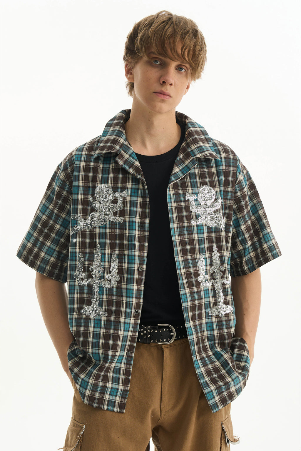 Angel Candle Sequin Shirt