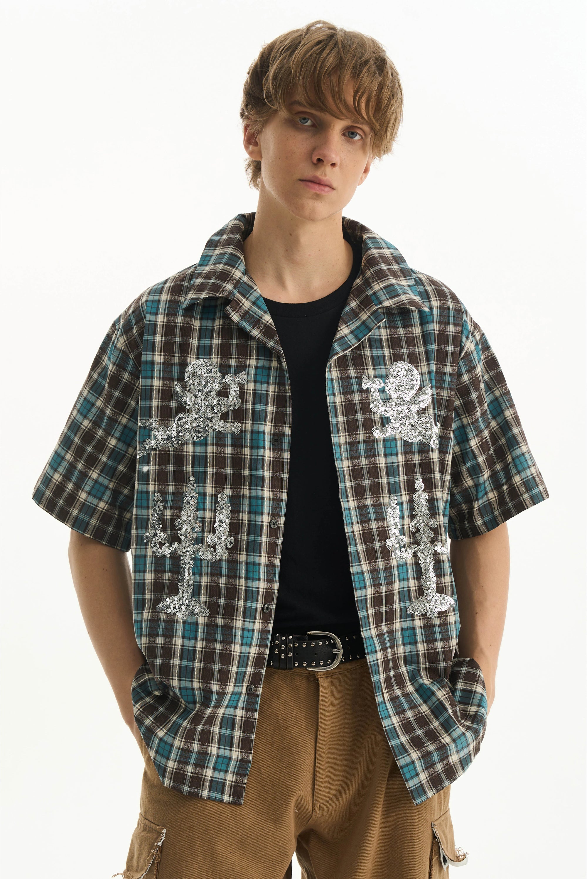 Angel Candle Sequin Shirt