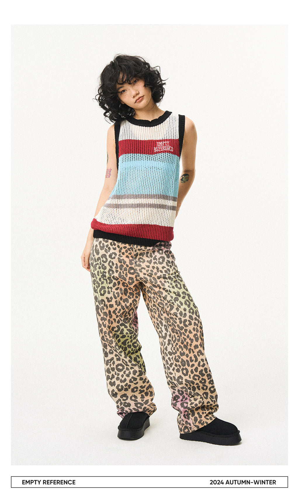 Embroidered Logo Knit Vest