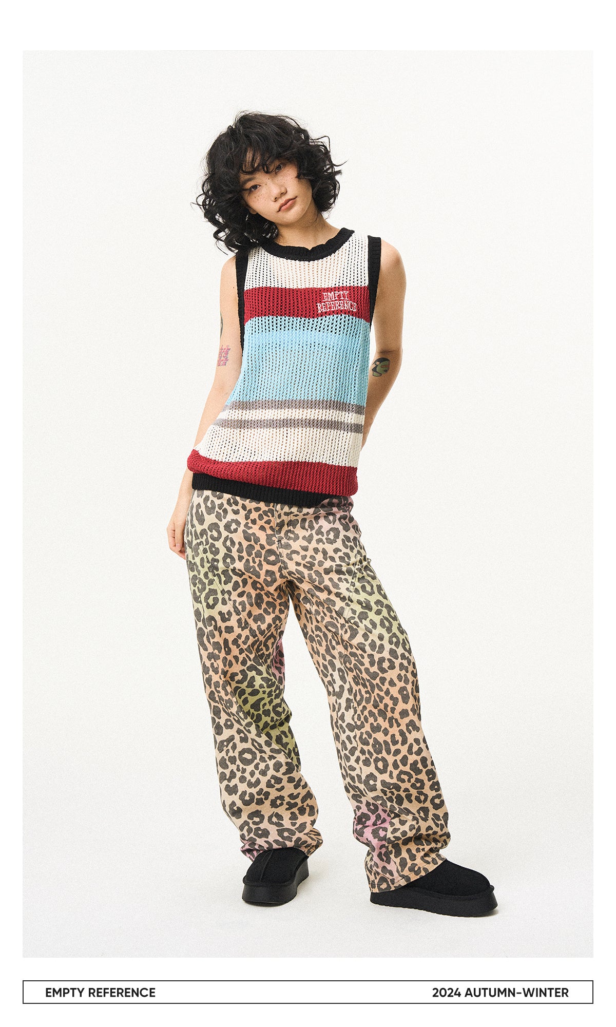 Embroidered Logo Knit Vest