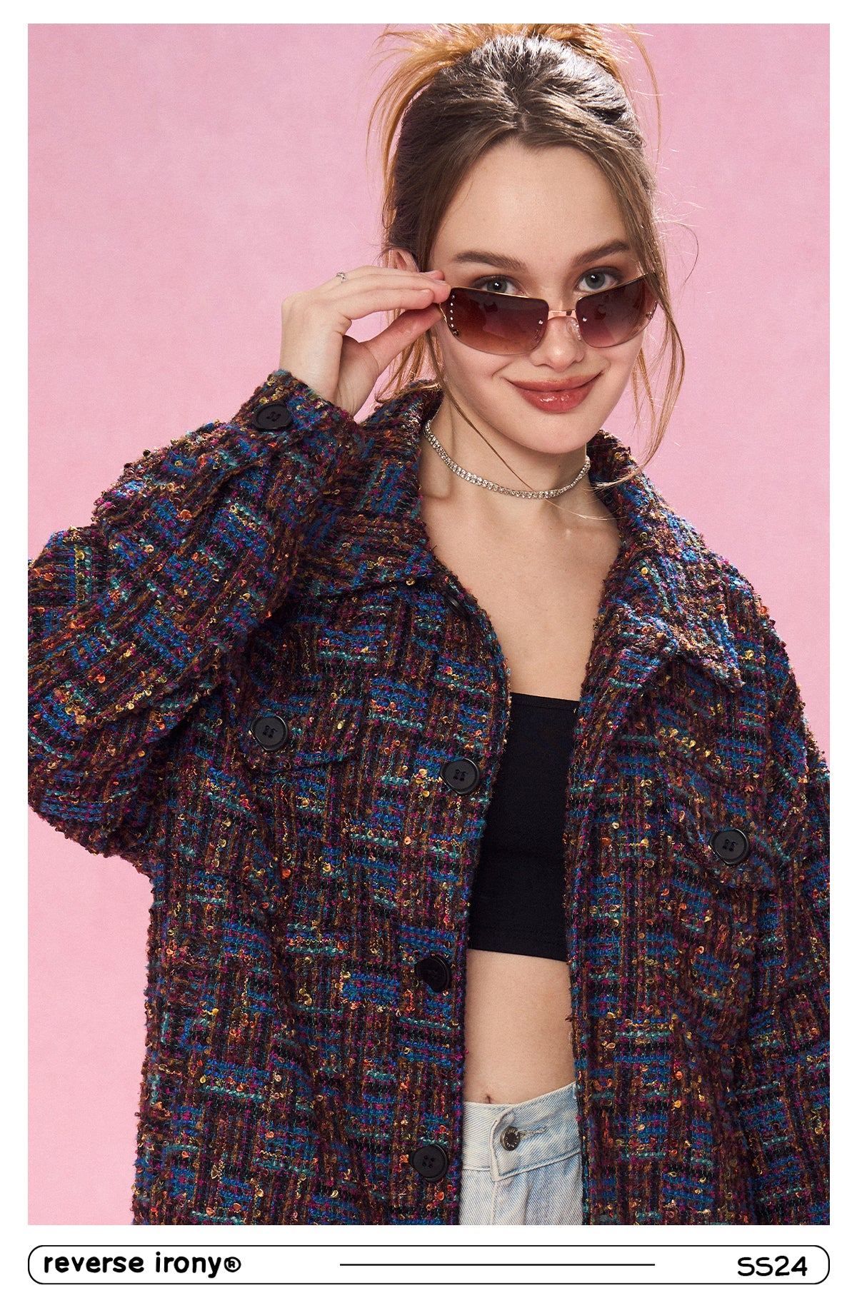 Unisex Tweed Jacket