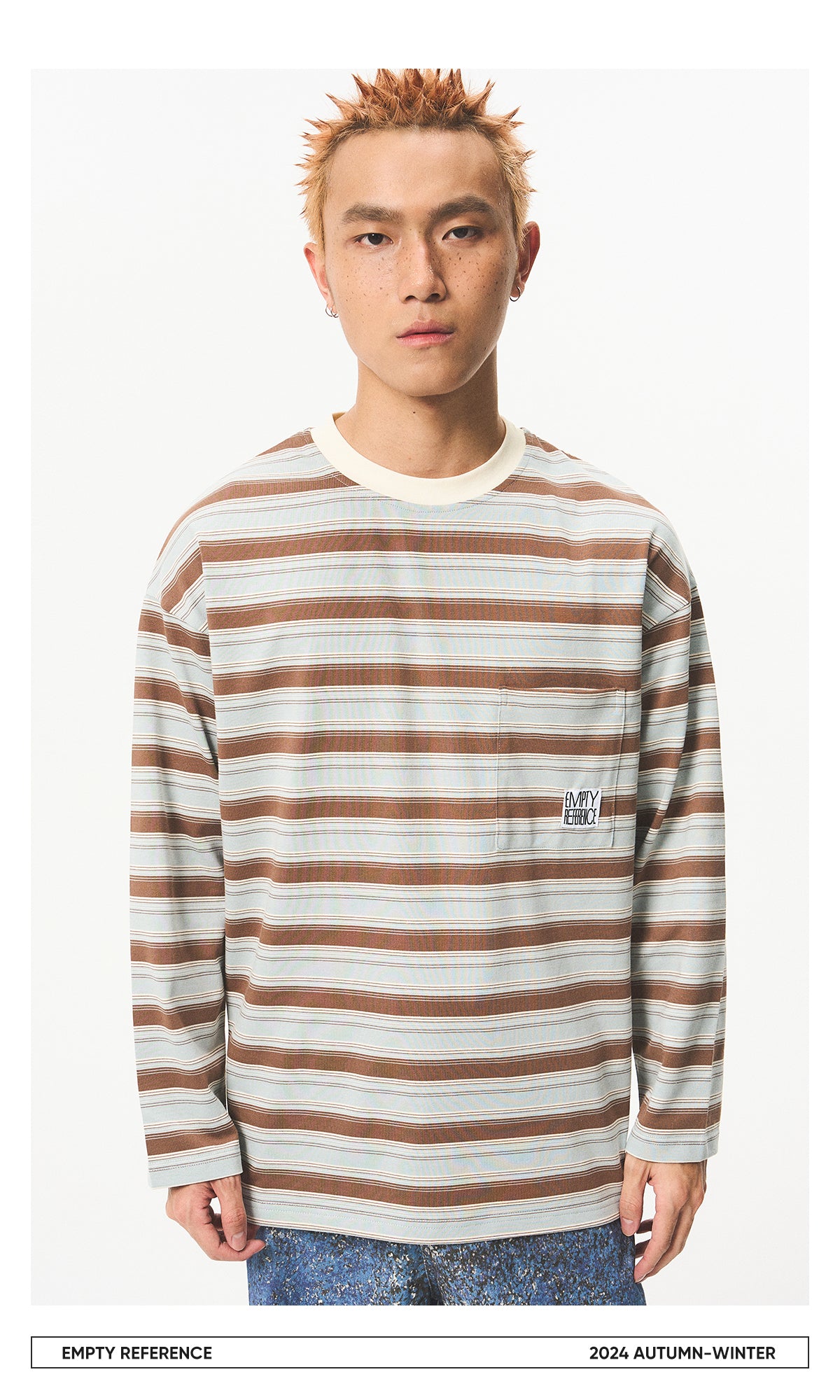 Striped Cotton Layering Shirt